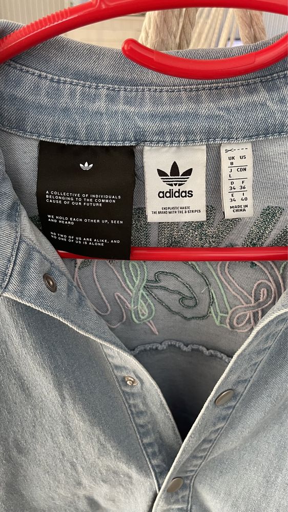 Kurtka jeansowa Adidas original