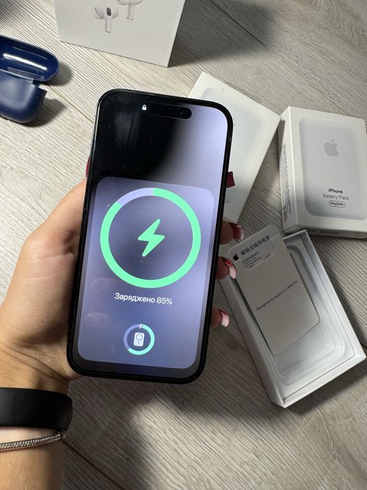 Повер банк для iphone mag cafe