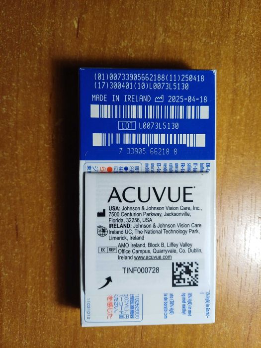 Acuvue Oasys for astigmatism - soczewki kontaktowe