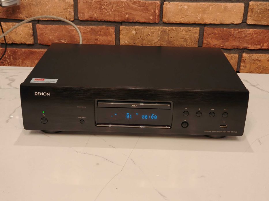 Audiofilski odtwarzacz Blu Ray DENON DBT 3313UD ! Odtwarzacz CD ! TOP