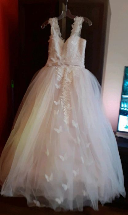 Sukienka Ślubna Motyle