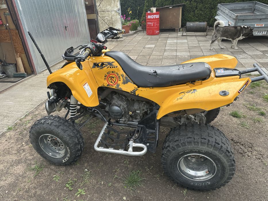 Kawasaki KFX 700 uszkodzony silnik