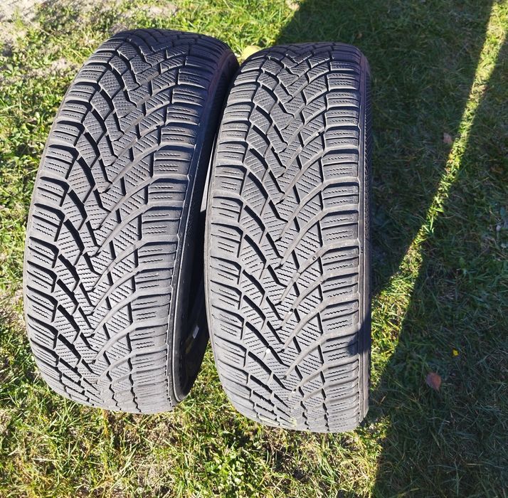 Dwie opony zimowe Continental 195/55 R16 87H