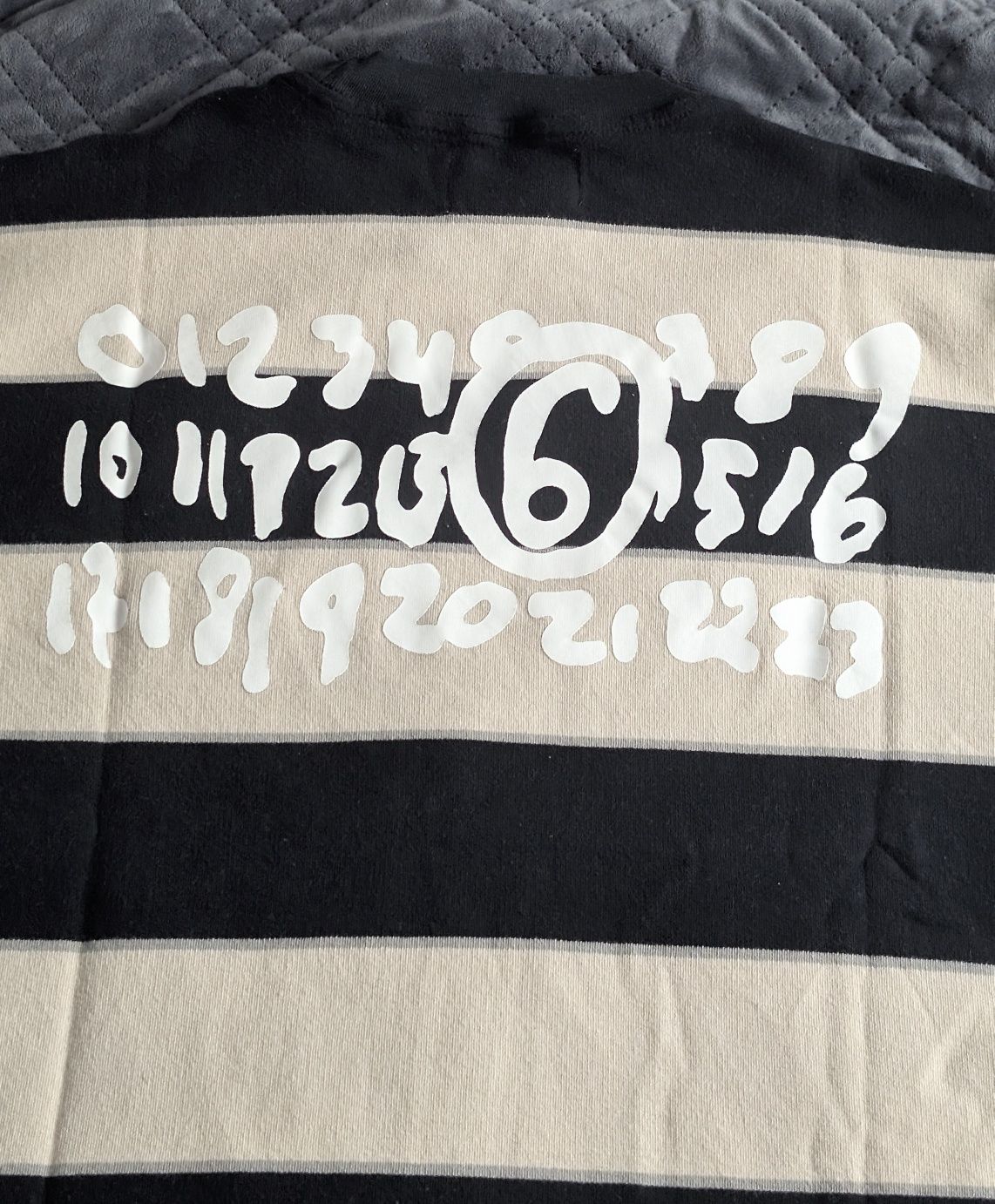 Футболка Maison Margiela(MM6) смугаста