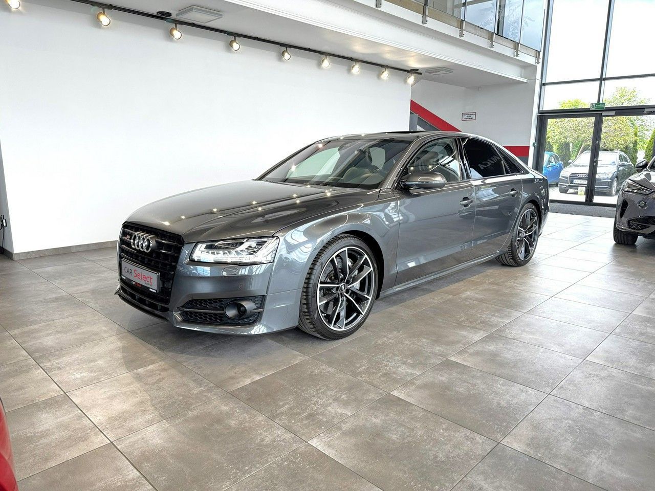Audi S8 Plus 4.0TFSI V8 605KM tiptronic quattro 2016 r., przebieg 121tys.km
