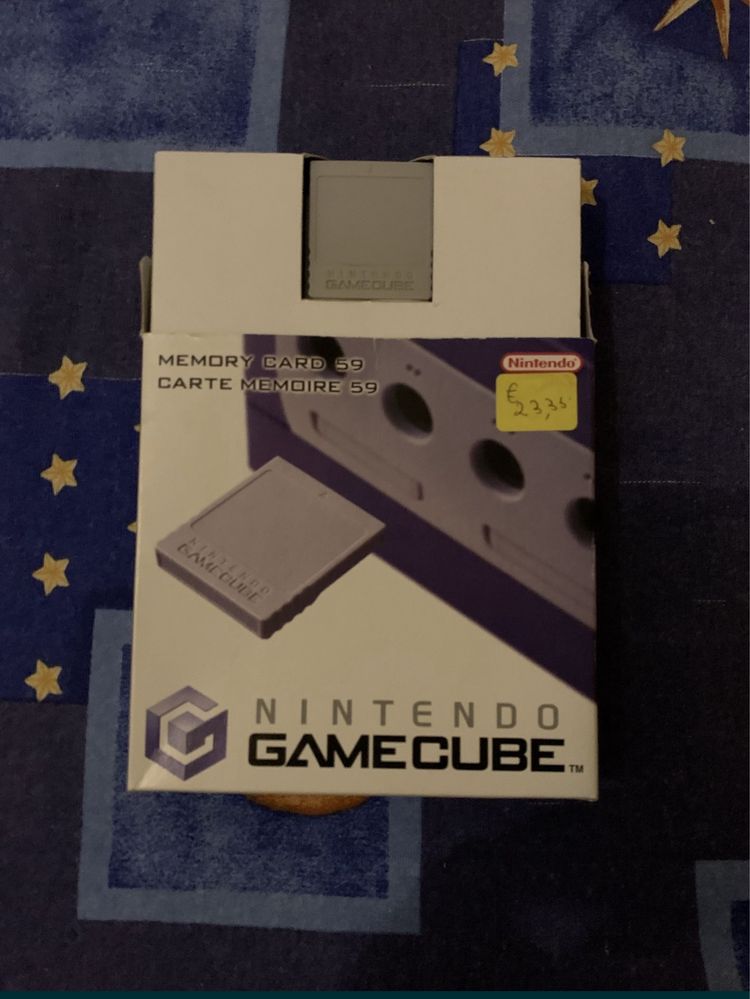 Gamecube / Game Cube com caixa e cartão de memória