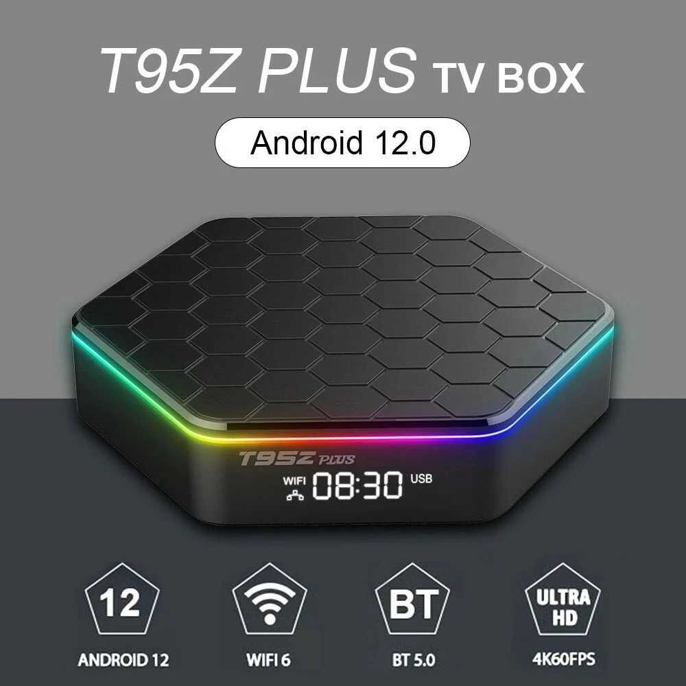 TV Box Android 12 _ 6K _ WiFi 6 _ 2+16G (4+32G) _ T95Z Plus