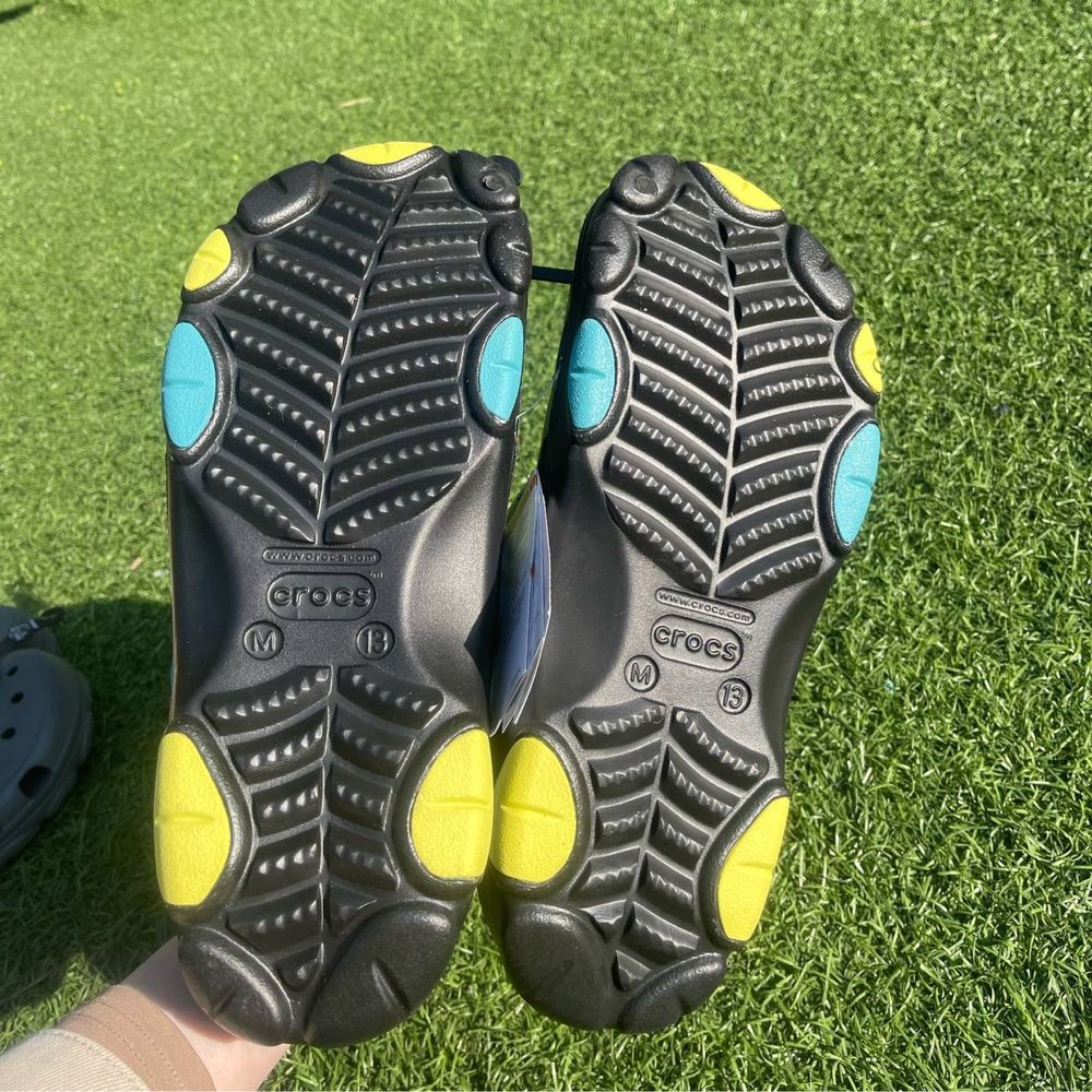 Оригінальні Crocs All Terrain Clog, нові чорні шльопанці, розмір 42-55