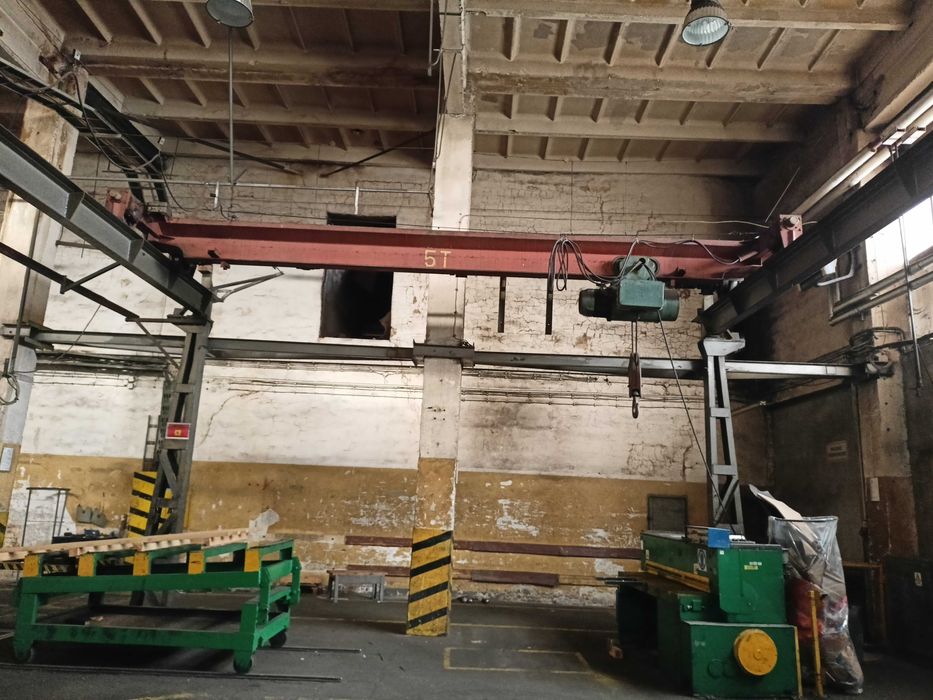 Suwnica pomostowa, jednodźwigarowa 5T