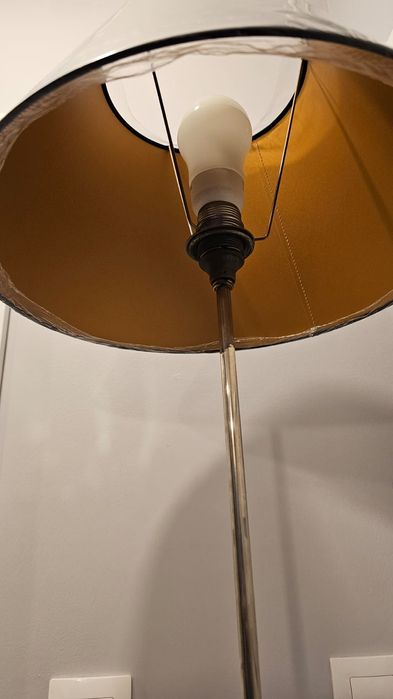 Lampa unikat gazetnik podłogowa UNIKAT PRL vintage