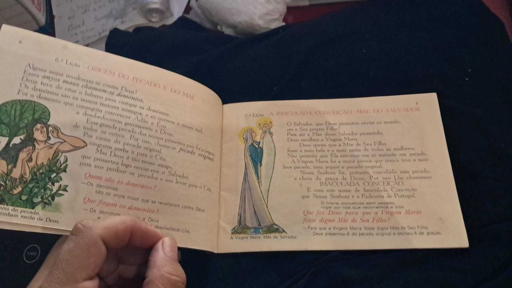 O Meu Livro de Religião - Escola Primária 2ª Classe 1963