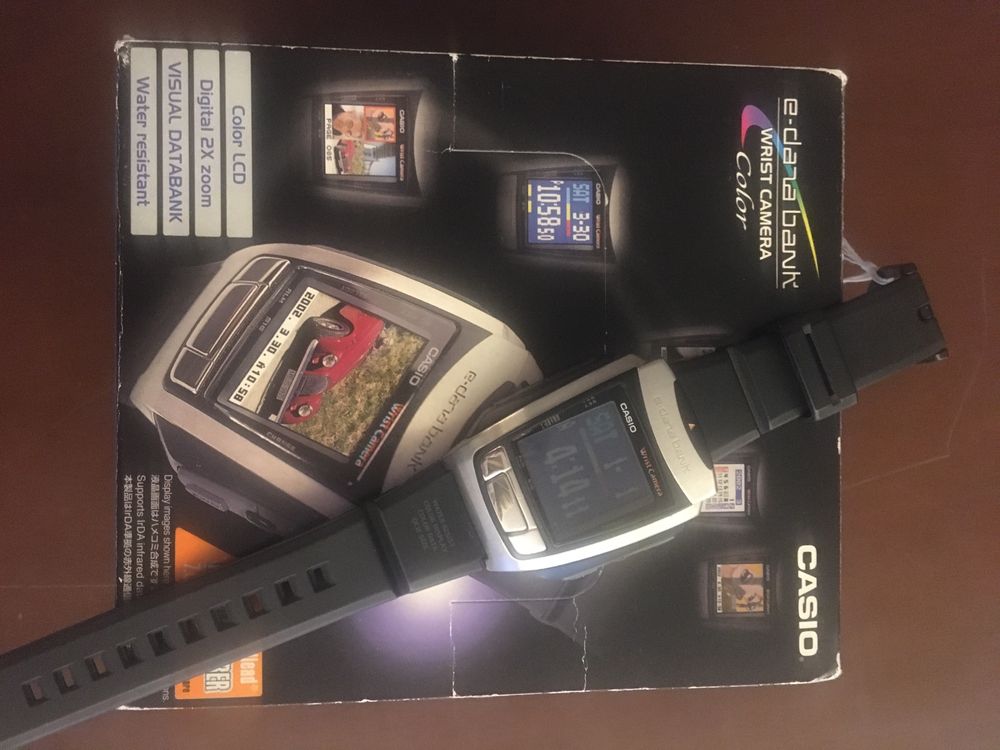 Casio vintage E-data bank Camera Color