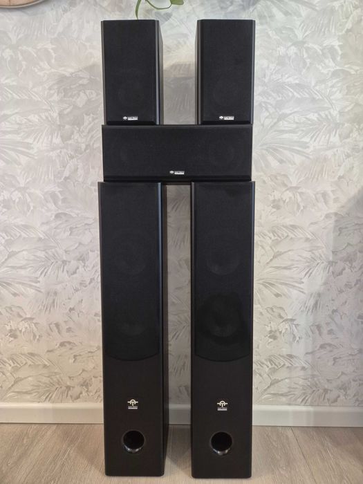 Kolumny Amtech 5.0 komplet do kina domowego, sprawne, grają super