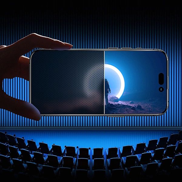Joyroom Knight 2,5D Privacy TG szkło hartowane do iPhone 14 Plus z fil
