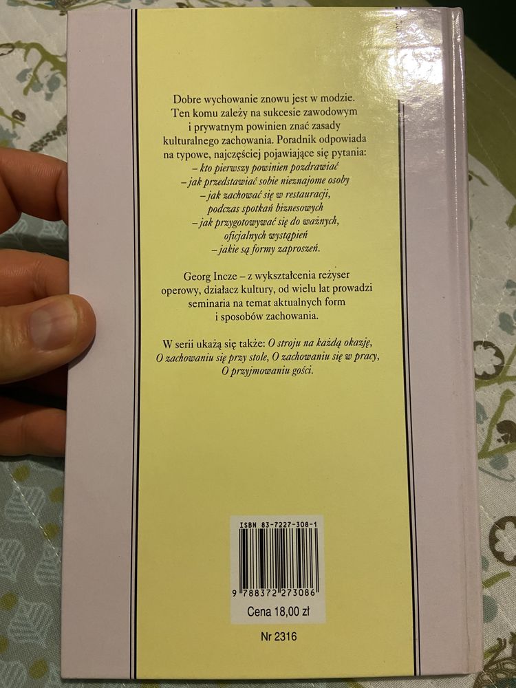 Georg Incze - O kulturalnym zacgowaniu