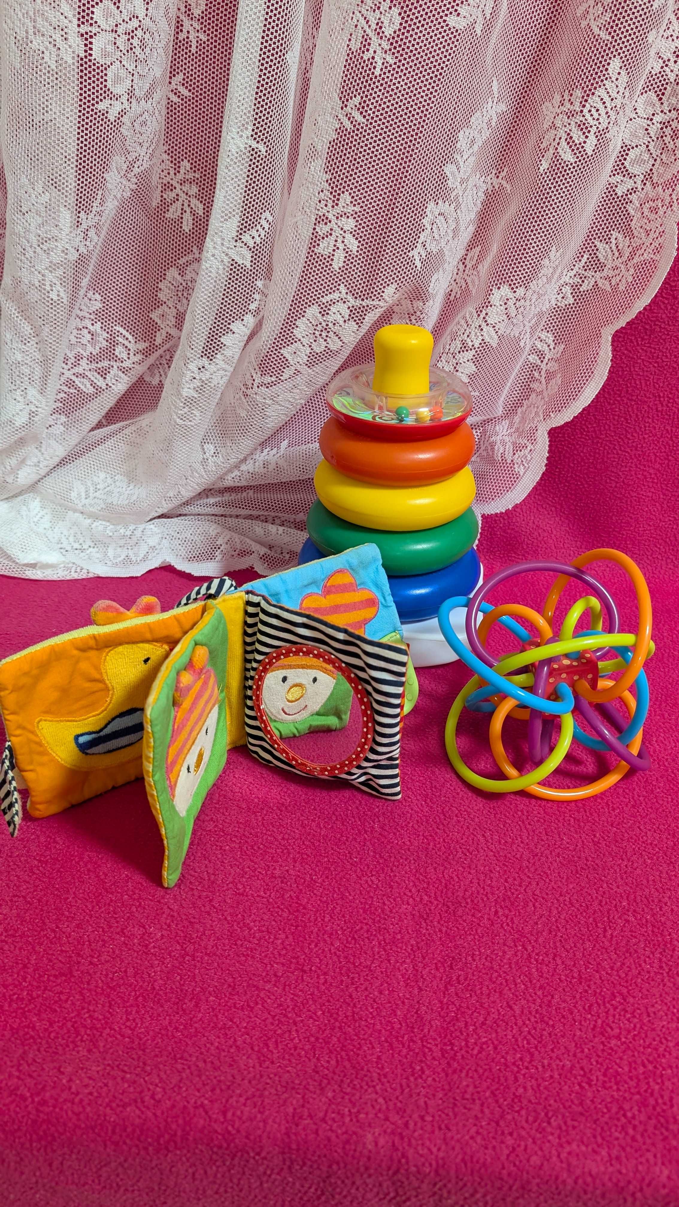 Pack com 7 Brinquedos de Bebé