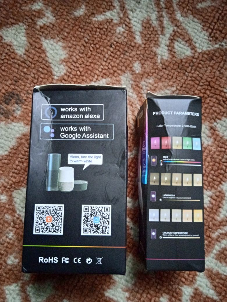 Умная смарт-лампочка Smart Led Bulb 10w