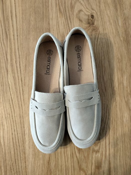 Zamszowe mokasyny damskie esmara r.40 Nowe