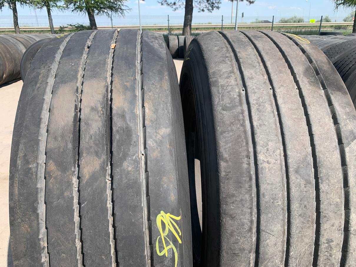 Opony używane ciężarowe naczepowe 385/65R22.5 DUNLOP SP246 / 9-13mm