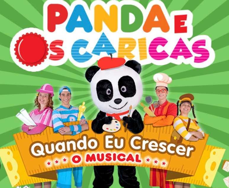 Troca bilhetes panda e os caricas
