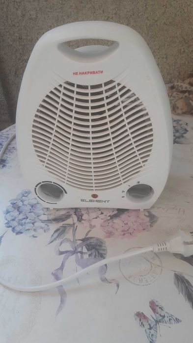 Тепловентилятор Елемент. Вентилятор.