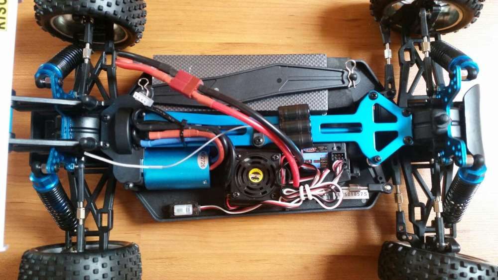 Carro telecomandado RC Buggy HSP 1:10 brush brushless 2-4S Lipo 100Kmh