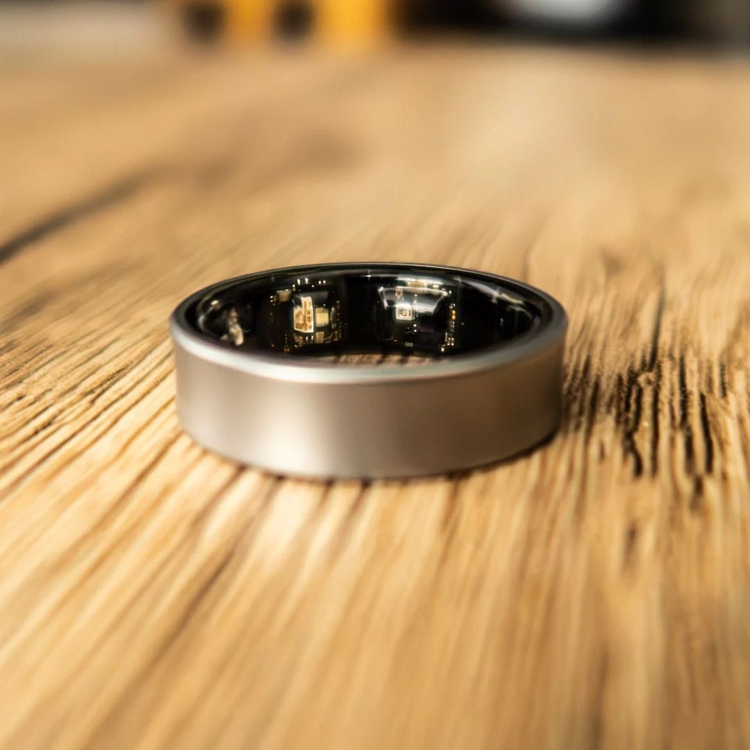 Inteligentny pierścień Samsung Galaxy Ring - srebrny - jak NOWY
