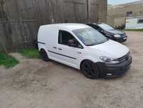 Części vw caddy iv 2.0 tdi dfsc dfsf silnik zderzak maska drzwi lb9a