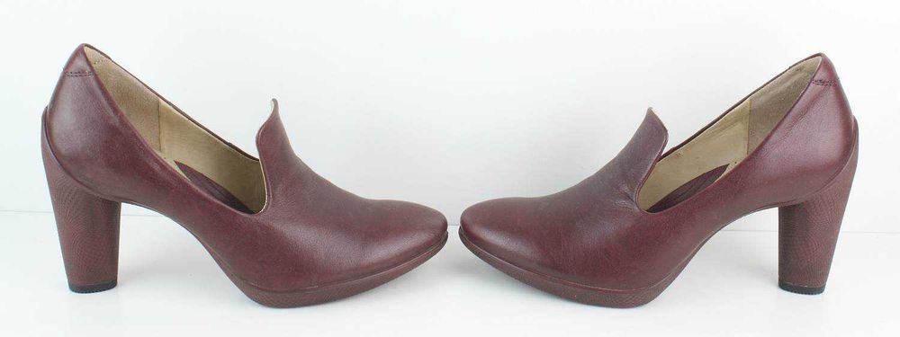 ECCO - niespotykane czółenka ze skóry Rozm. 37