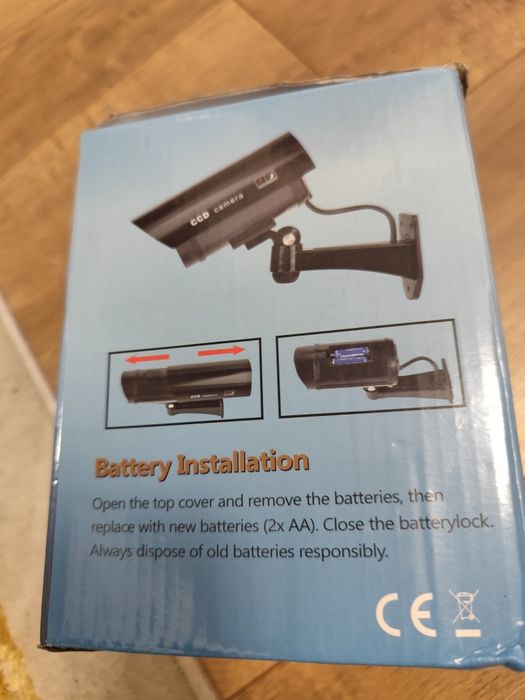 Atrapa kamery zewnętrzne