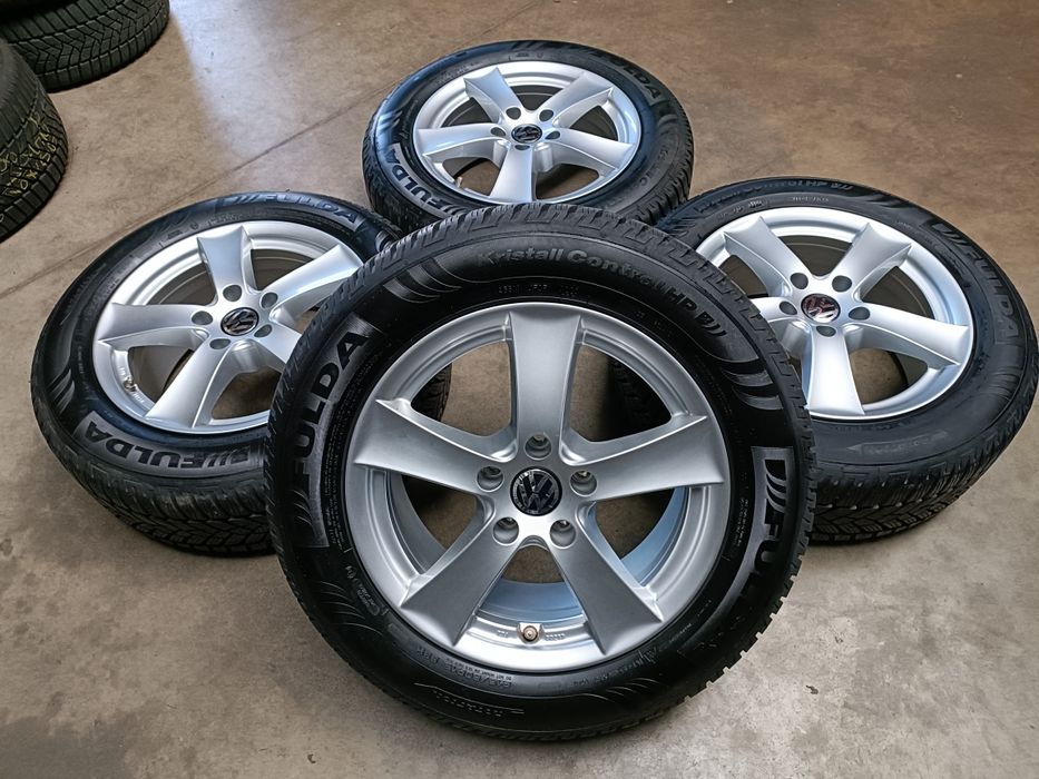 Alufelgi Koła zimowe VW 16 cali 5x112 Passat Tiguan Touran Caddy T-Roc