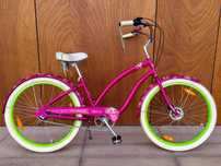 ROWER ELECTRA CHERIE 7i Cherry Wisienki Cruiser Miejski Stylowy Różowy