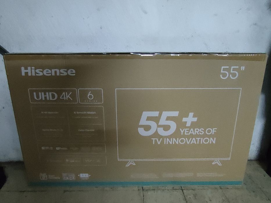 TV HISENSE 55A6Q (LED - 55'' - 139 cm - 4k Ultra HD - Smart TV