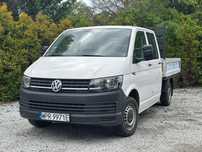 Volkswagen Transporter Doka HAK  Doka ! * 6 osób * skrzynia otwarta * Hak !
