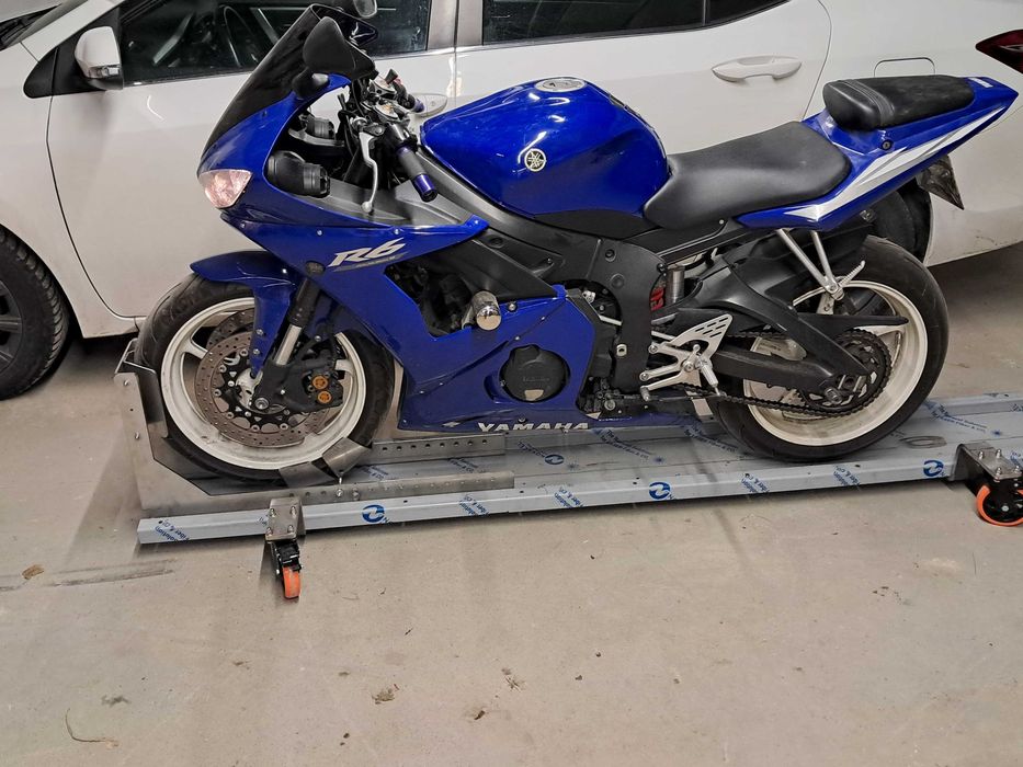 Platforma motocyklowa wózek manewrowy pod motocykl STAL NIERDZEWNA