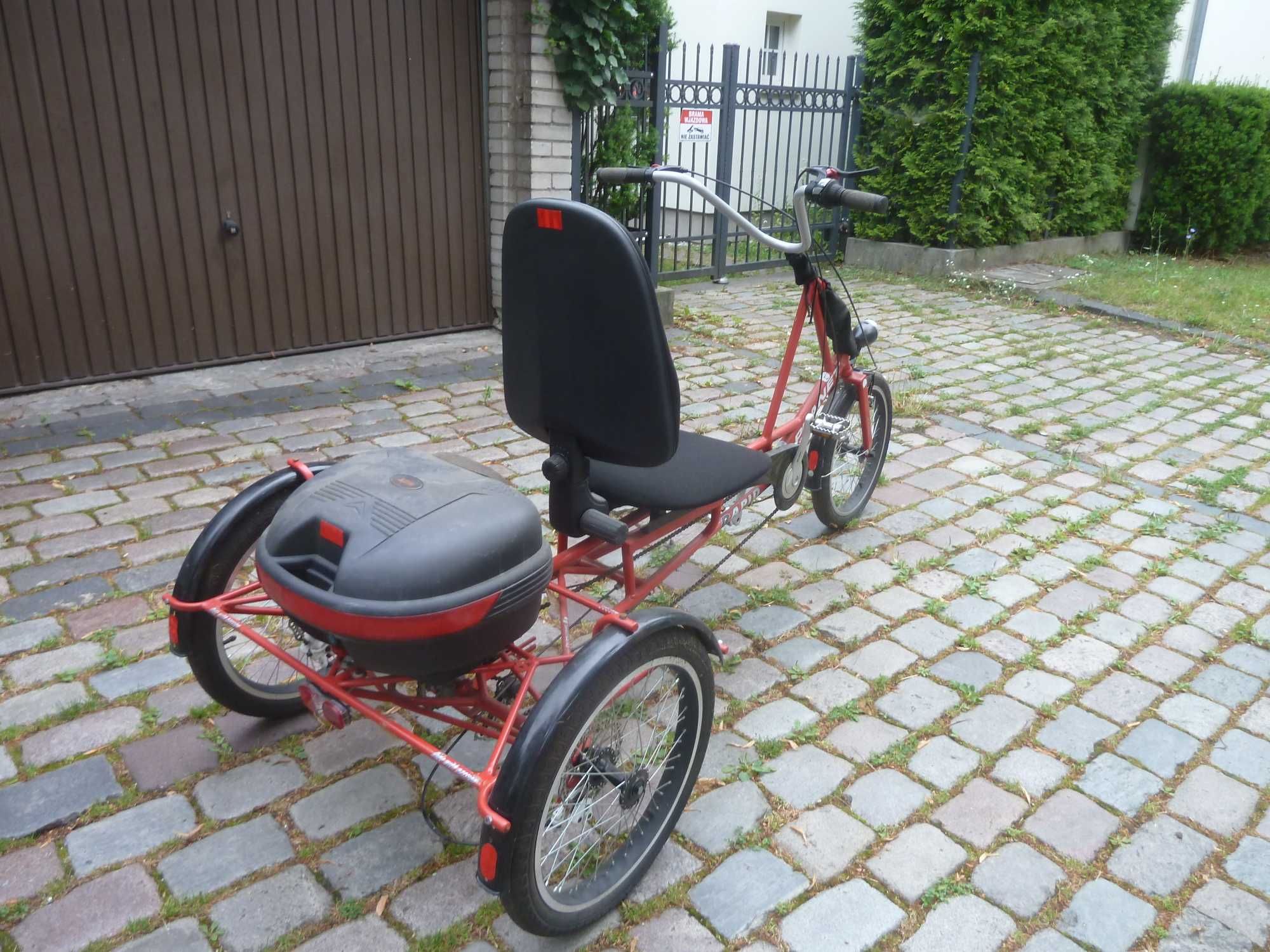 Rower Trójkołowy dla dorosłych, Rehabilitacyjny