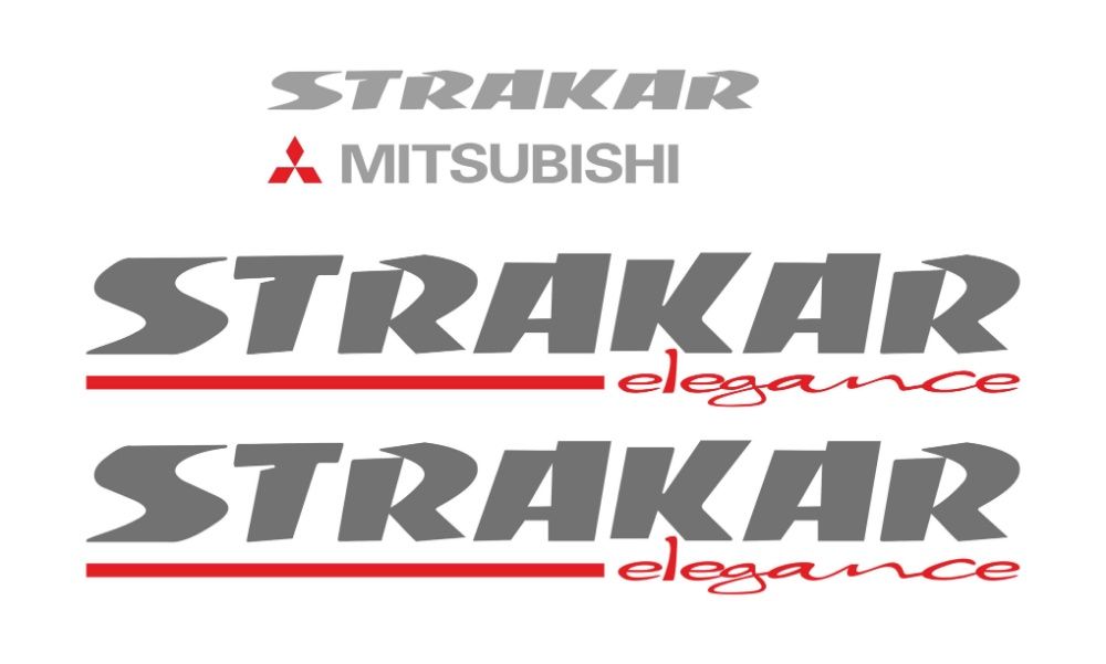 Kit autocolantes Mitsubishi L200 Strakar/Dakar
