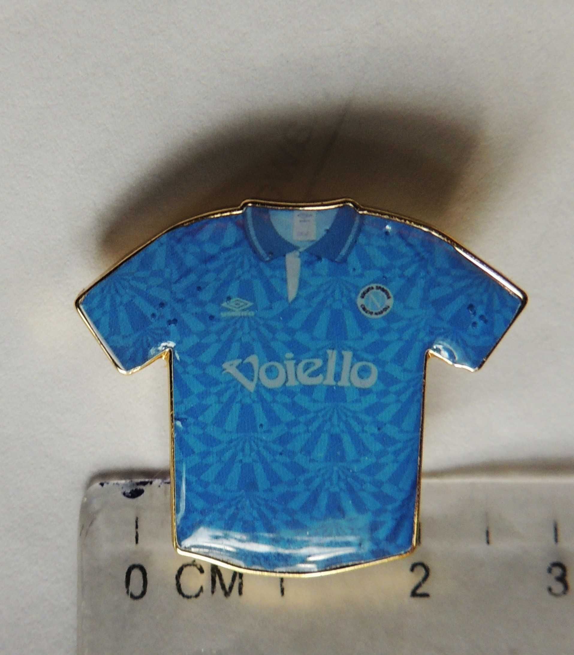odznaka SSC Napoli żywica komplet