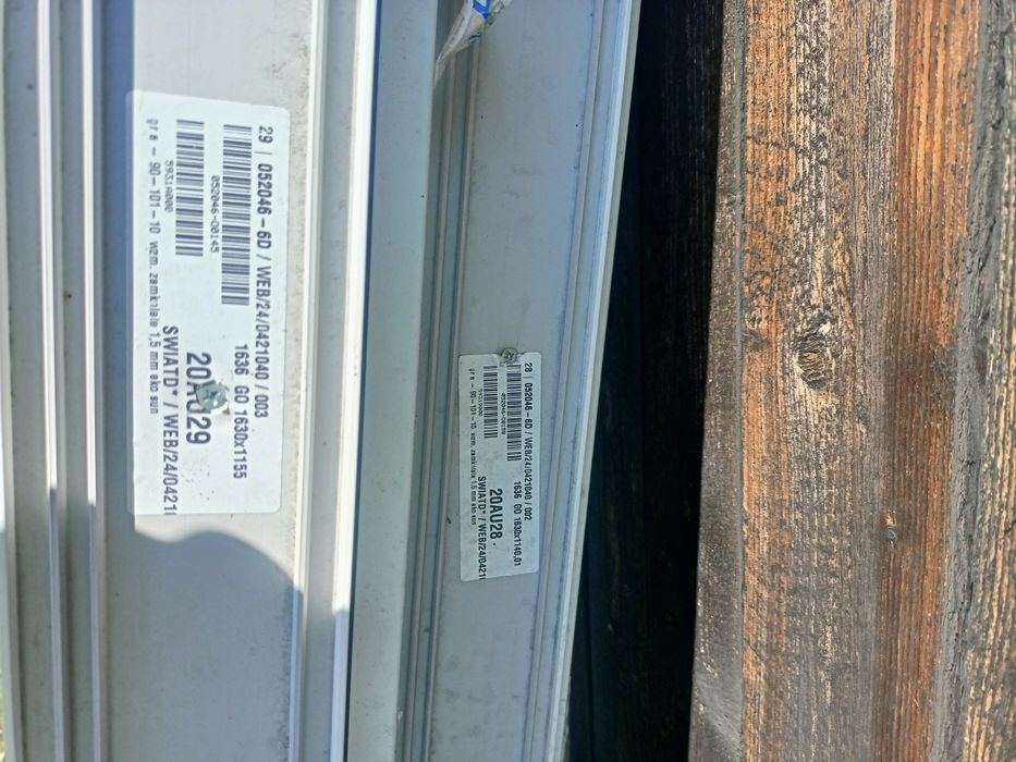 Nowe okna 3 szybowe plastikowe