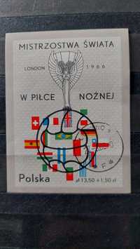 Mistrzostwa świata w piłce nożnej Londyn 1966 nr Mi. BL38 nr Fi. 1524