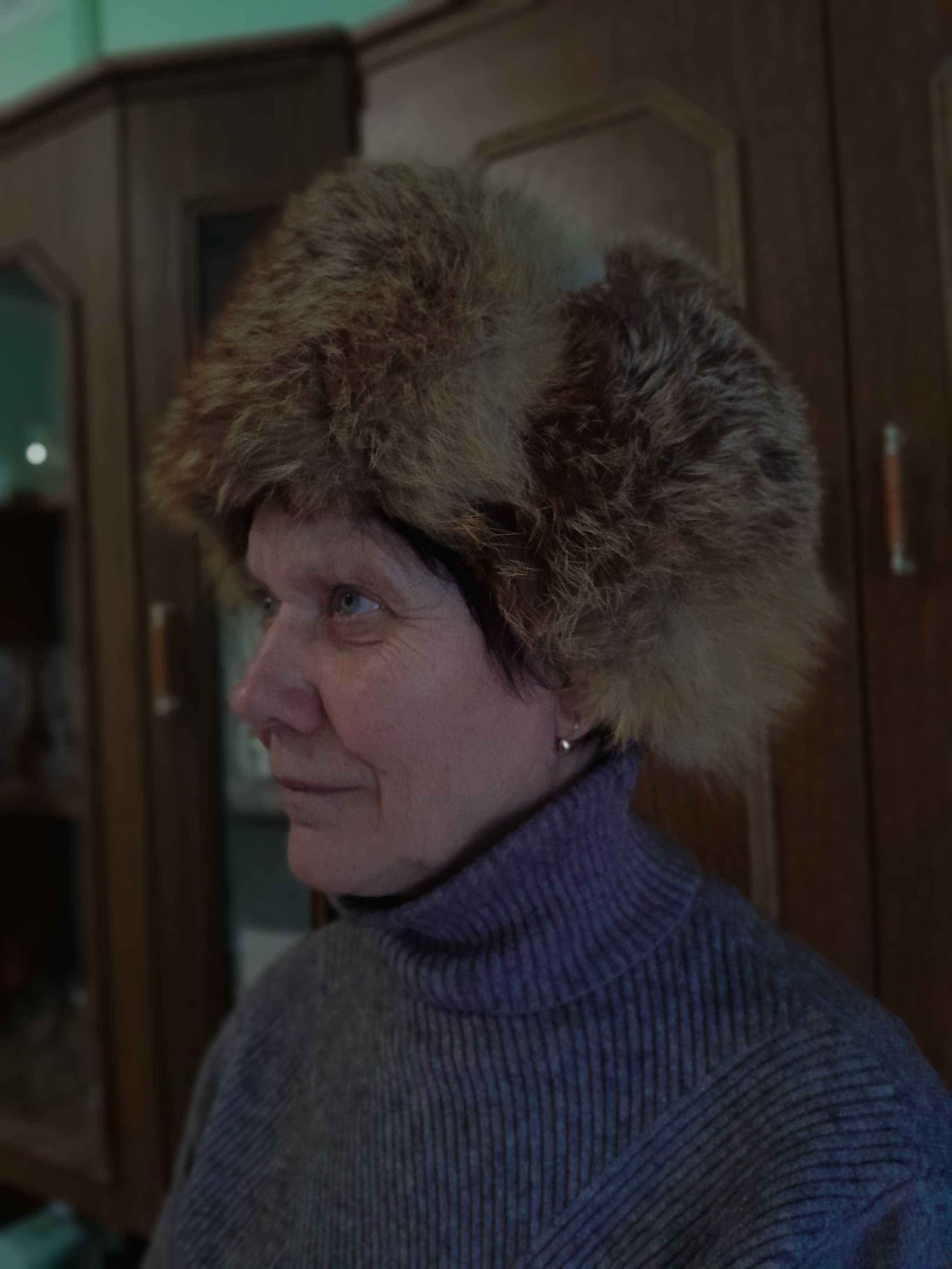 шапка з натурального хутра