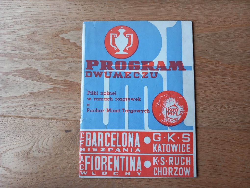 Segregator bilety programy meczowe FC BARCELONA