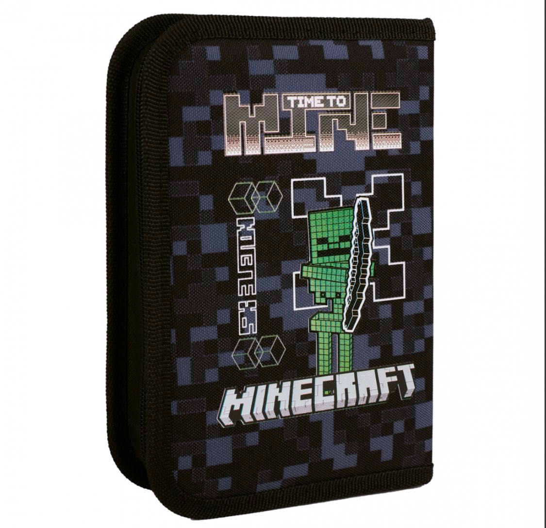 Пенал твердий одинарний без клапана Yes Minecraft