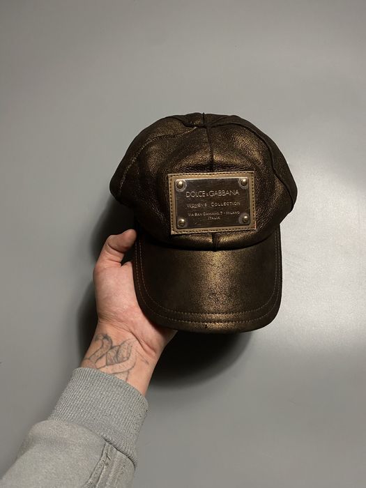 Dolce & Gabbana рідкцсна кепка хутряна y2k vintahe