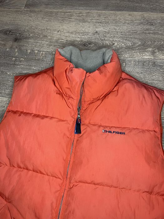 Tommy hilfiger puffer vest Пуховая жилетка томми нейлоновая nylon