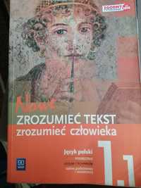 Nowe Zrozumieć tekst Zrozumieć człowieka 1.1