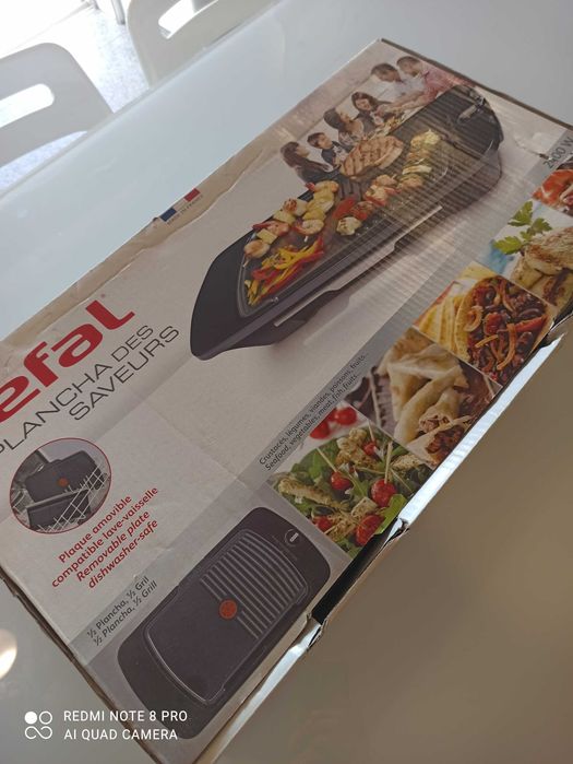 Grelhador de mesa Tefal