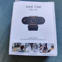 Web Cam Full HD usado poucas vezes na caixa