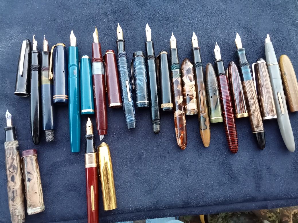 Canetas antigas peças, sheaffer, Parker 51...