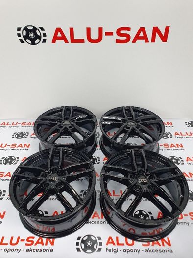 NOWE Alufelgi AUDI 17" 5x112 A3 8P0 8V0 8V5 A4 B5 B6 B7 A6 Czarne